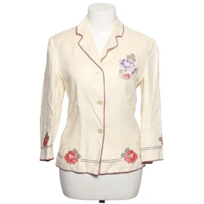Blazer (Beige, Multicolore) de Laura Ashley Acétate, Lin