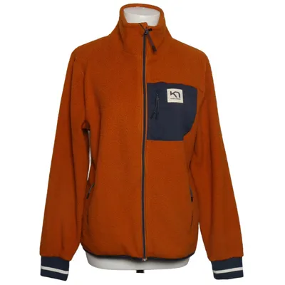 Fleece jacket (Brown, Blue, White) from Kari Traa Elastane, Polyamide, Polyester