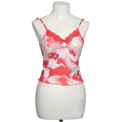 Crop top (Rød, Hvid, Flerfarvet) fra Jaded London Polyester