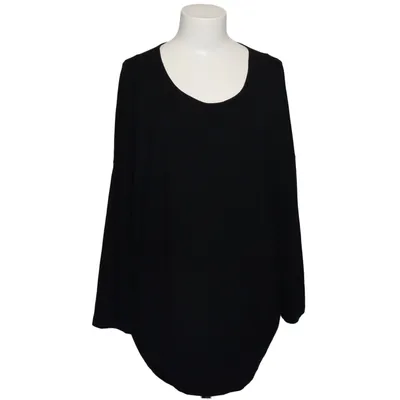 T-shirt à manches longues (Noir) de Sallie Sahne Acétate, Élasthane, Viscose