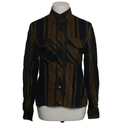 Chemise (Bleu, Marron) de Gabriele Strehle Coton