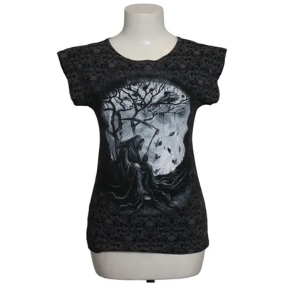 T-shirt (Black, Gray) from Spiraldirect Cotton