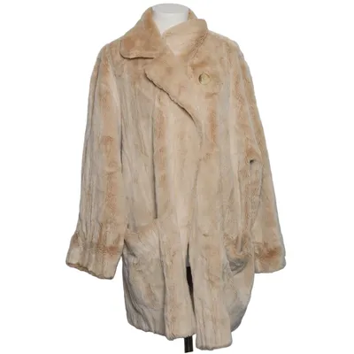 Manteau (Beige) de Thomas Albrecht Acrylique