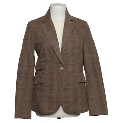 Blazer (Bruin) van Outfit Katoen, Polyester