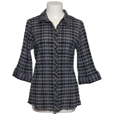 Skjorta (Grå, Svart, Lila) från X-Mail Bomull, Elastan, Polyester