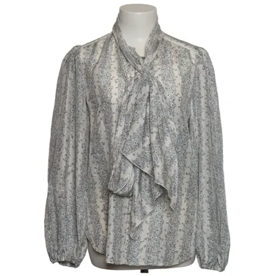Pussy bow blouse (White, Black) from See by Chloé