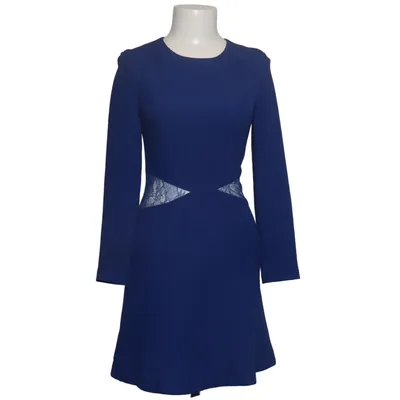Dress (Blue) from Sandro Cotton, Elastane, Polyamide, Polyester