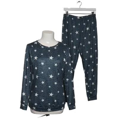 Pajamas (Blue, White) from Ekouaer Elastane, Polyester
