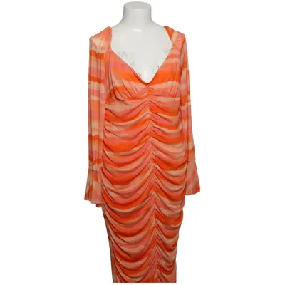 Dress (Orange, Pink, Multicolored) from ASOS Design Elastane, Polyester