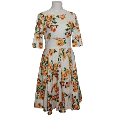 Kleid (Weiß, Gelb, Grün) von The Pretty Dress Company Baumwolle, Elasthan, Polyester