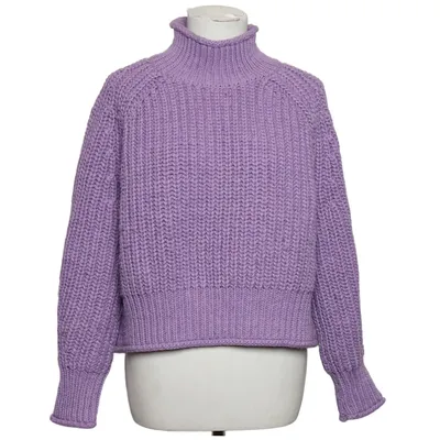 Turtleneck (Purple) from H&M Acrylic, Polyester, Wool