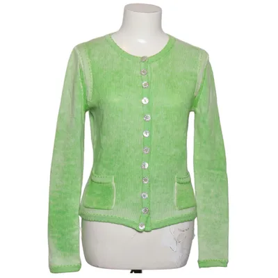 Cardigan (Green) from ZauberMasche Cashmere, Merino wool