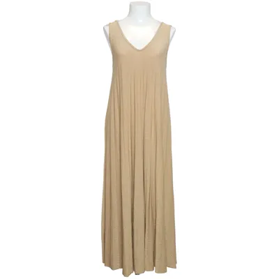 Långklänning (Beige) från Lens Elastan, Polyester, Viskos