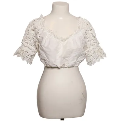Dirndl blouse (Wit) van Feelings Katoen, Linnen