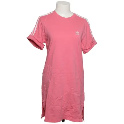 Klänning (Rosa, Vit) från Adidas Bomull