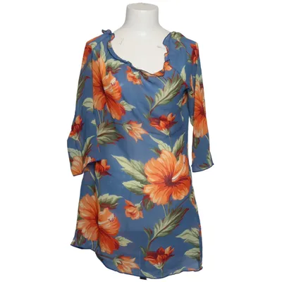Tunic (Blue, Multicolored) from Domani Silk