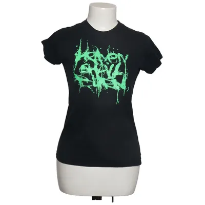 T-shirt (Svart, Grön) från Gildan Softstyle Bomull