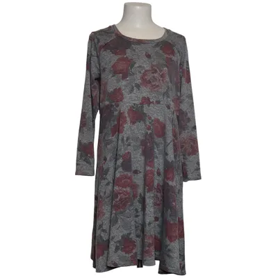 Dress (Gray, Red, Multicolored) from Limited Collection Elastane, Polyester