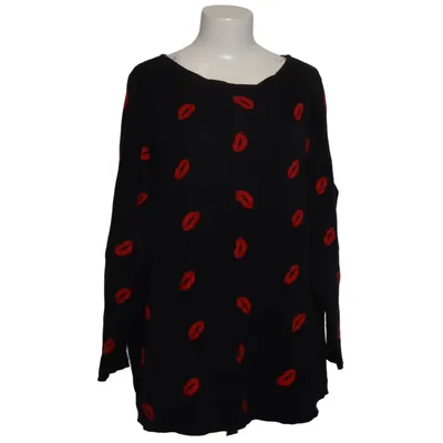 Sweater (Black, Red) from H&M+ Acrylic, Cotton