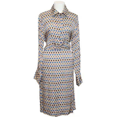 Jurk (Blauw, Beige, Zwart, Meerkleurig) van Robert Friedman Viscose