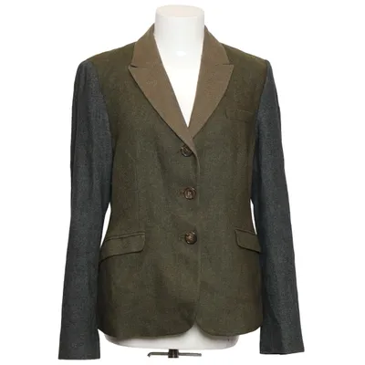 Blazer (Gray, Green, Beige) from Etro Milano Polyester, Viscose, Wool