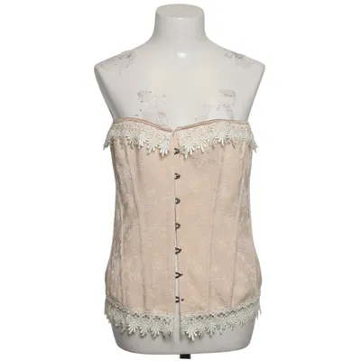 Corset (Beige) from Vaacodor Cotton, Elastane, Polyester