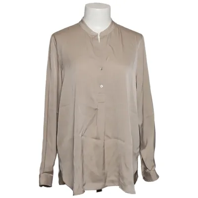 Blus (Beige) från Hemisphere Elastan, Silke