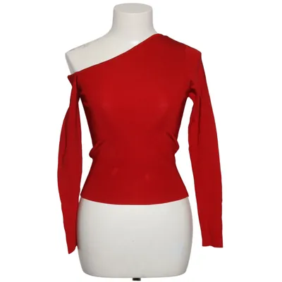 Top (Rood) van Zara Polyamide, Viscose