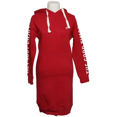 Hood dress (Red) from Essentials Cotton, Polyester