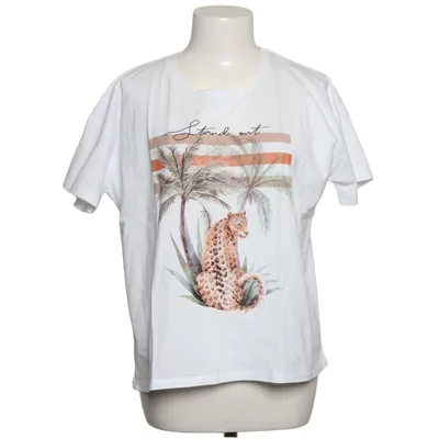 T-shirt (Hvid, Flerfarvet) fra Dine'n' Dance Bomuld