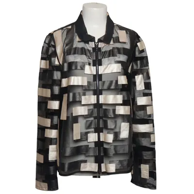 Jacket (Black, Beige, Gray) from Joseph Ribkoff Elastane, Polyester