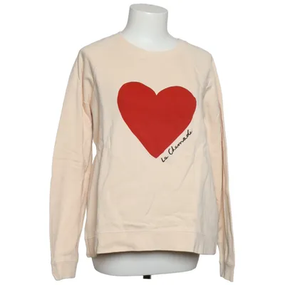 Sweatshirt (White, Red) from Sézane