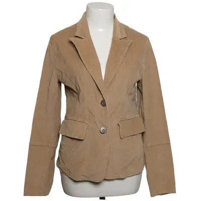 Blazer (Beige) from East. Village Cotton, Elastane