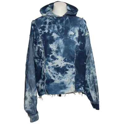 Hoodie (Blue, White) from Handmade