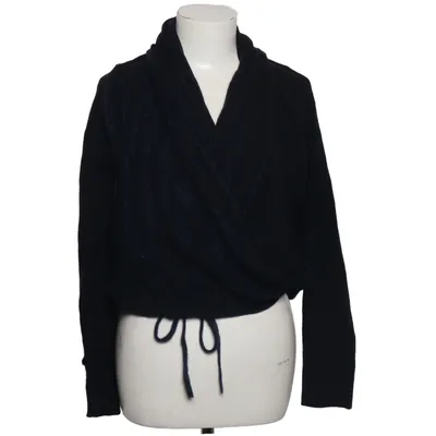Slå om-cardigan (Blå) fra Sarah Pacini Elastan, Merinould, Mohair, Polyamid