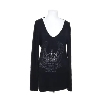Long sleeve T-shirt (Black) from Phard Elastane, Viscose