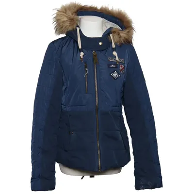 Winterjas (Blauw) van Nickelson Polyester