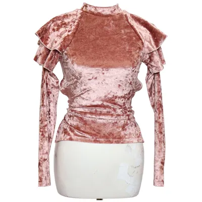 Top (Velvet Knot Back Top) van Qontrast Elastaan, Polyester