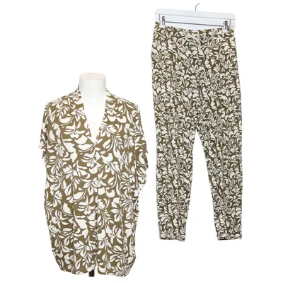 Set (Green, White, Multicolored) from Women's Collection by Tchibo Elastane, Viscose