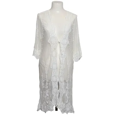 Strandkjole (Hvid) Bomuld, Polyester