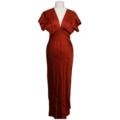 Wrap dress (Orange) from Lumina Viscose