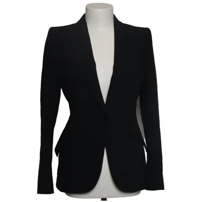Blazer (Sort) fra Alexander McQueen Acetat, Cupro, Viscose