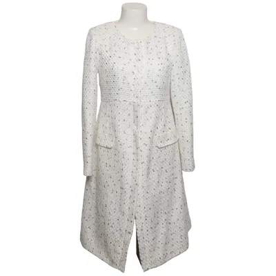 Jas (Wit) van Tiffany Rose Acetaat, Polyester