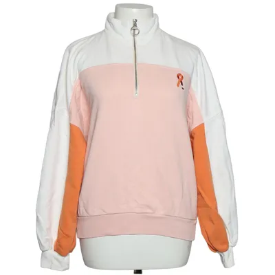 Collegetröja (Vit, Rosa, Orange) från Armedangels Ekologisk bomull
