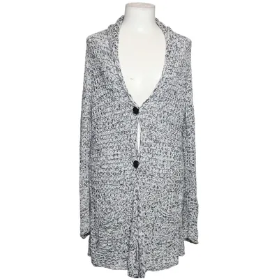 Cardigan (Wit, Blauw) van Roberto Collina Katoen, Linnen, Polyamide