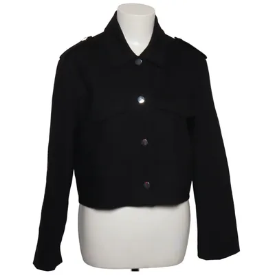 Jacket (Black) from Stradivarius Polyamide, Viscose