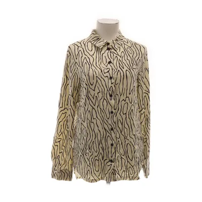 Skjorta (Vit, Svart) från Lana Elastan, Lyocell, Ekologisk bomull