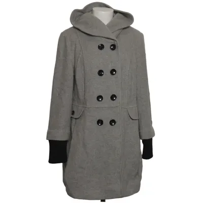 Manteau (Gris) de Milo Polyamide, Laine