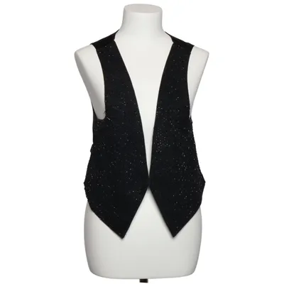 Gilet (Zwart) van Romeo & Juliet Couture Katoen, Elastaan, Polyester