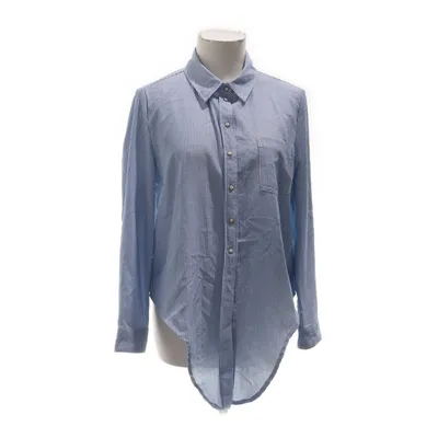 Omlottblus (Blå, Vit) från ONLY Blue Denim Nylon, Polyester, Viskos